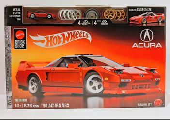 Hot Wheels Mattel Brick Shop 90 Acura NSX