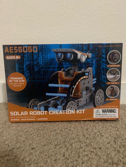 Awesome AESGOGO Solar Robot Kit, Irving, TX, NEW