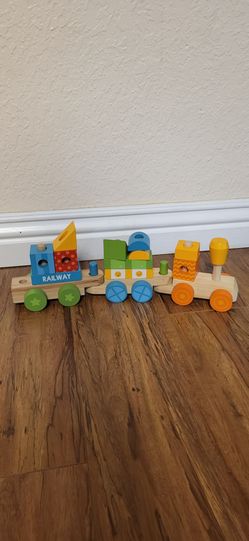 Wooden Train Toy ( Price Firm!)