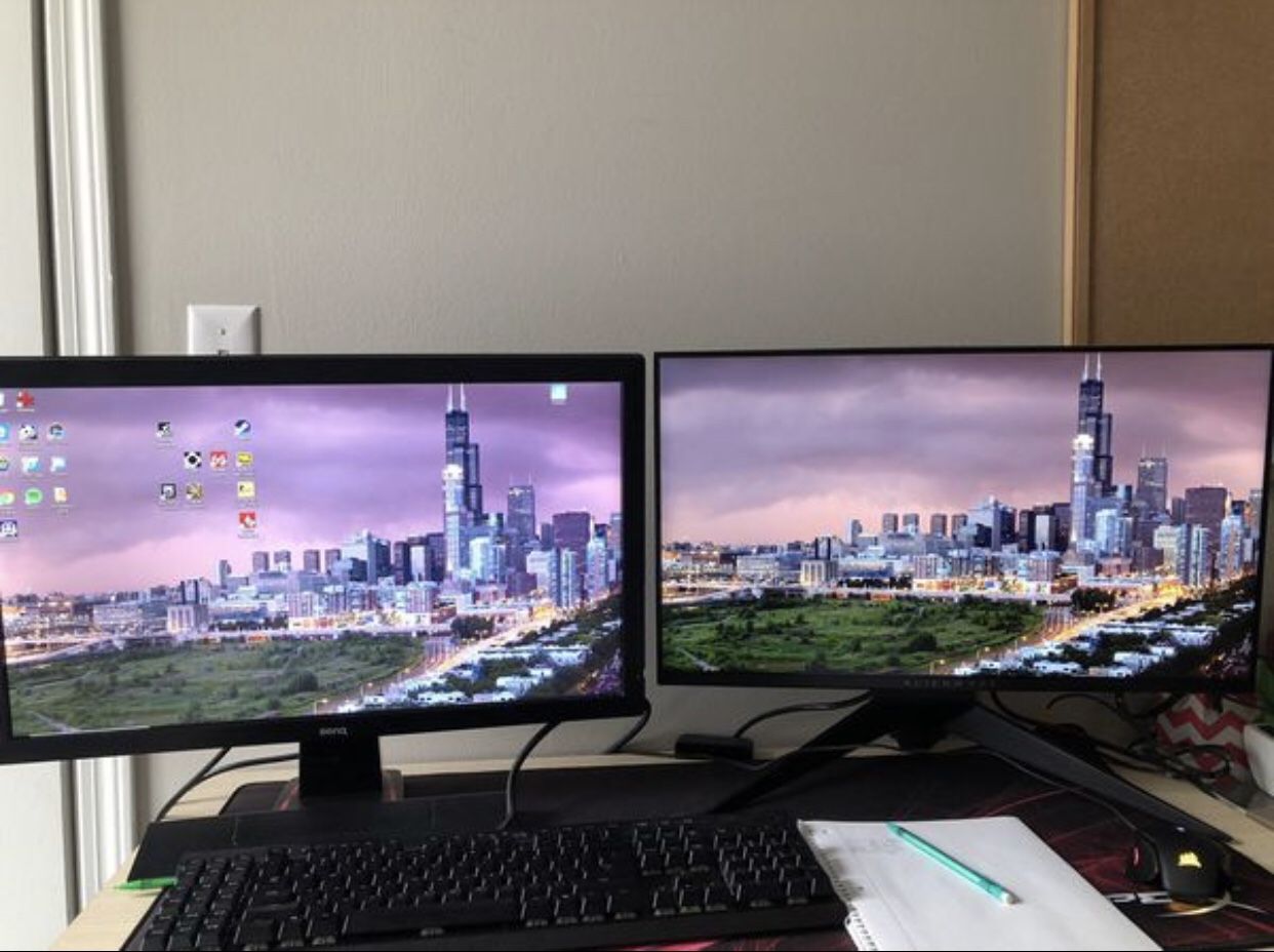 Alienware 25 Gaming Monitor - AW2518Hf, BenQ 60hz monitor