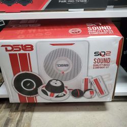 Amplifier, Subwoofer Speakers and Tweeter KIT