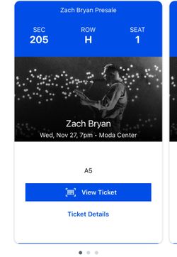 Zach Bryan Tickets