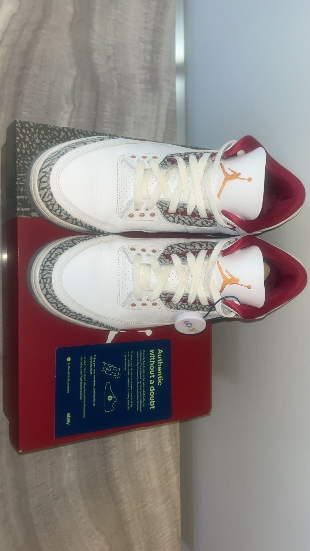 Jordan 3 Cardinal Red