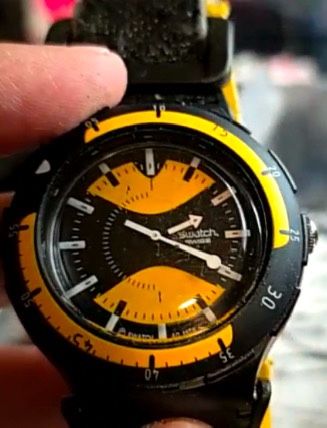Rare Find Scuba Water Wasp Swiss Made