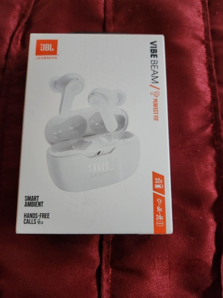 Brand NEW JBL Vibe Beam Earbuds