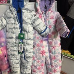 Snowsuits For Babies New $25 Each