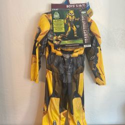 Transformers Bumblebee Costume S 6/7 New 