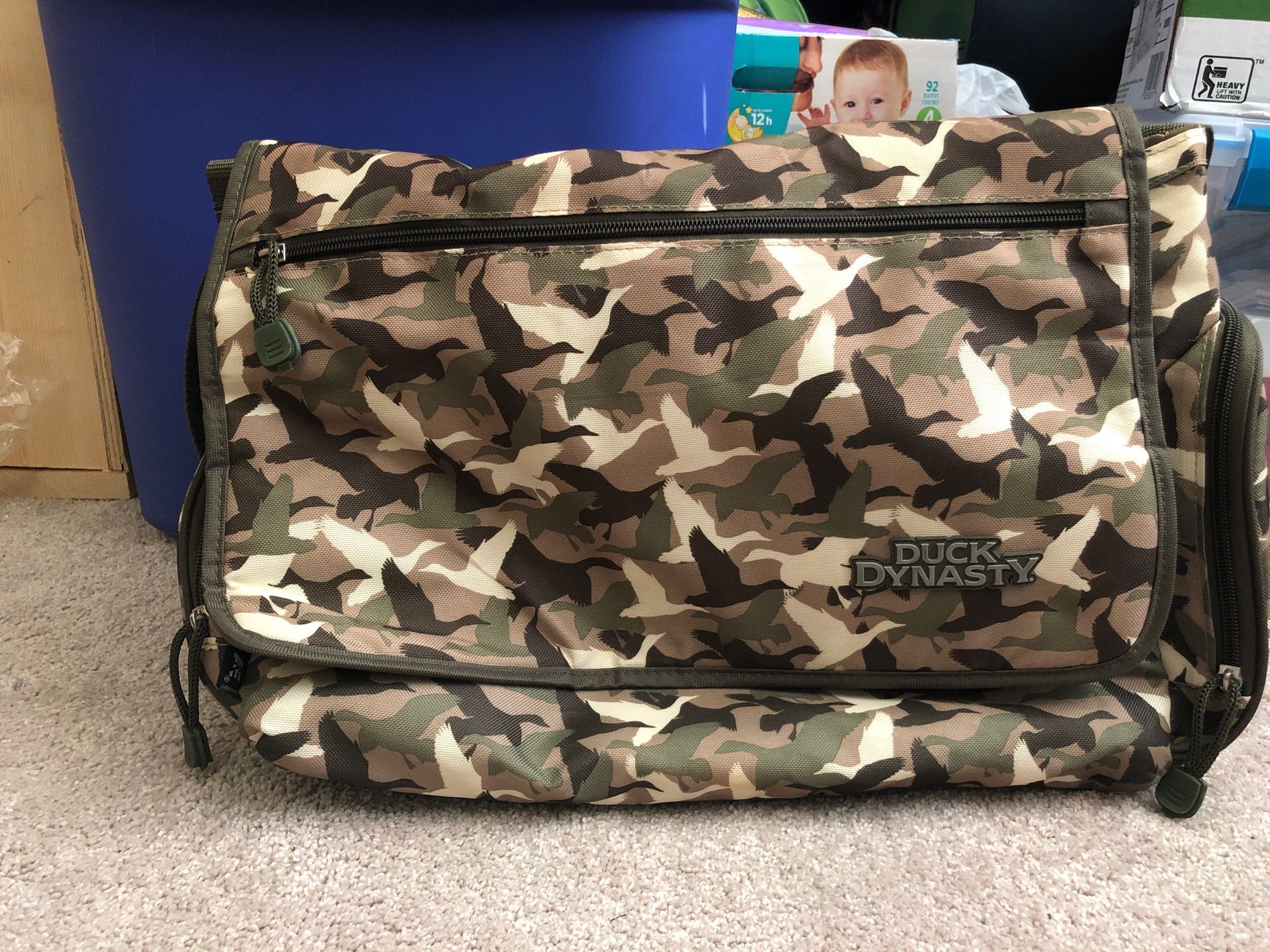 Duck Dynasty/ camo Diaper bag