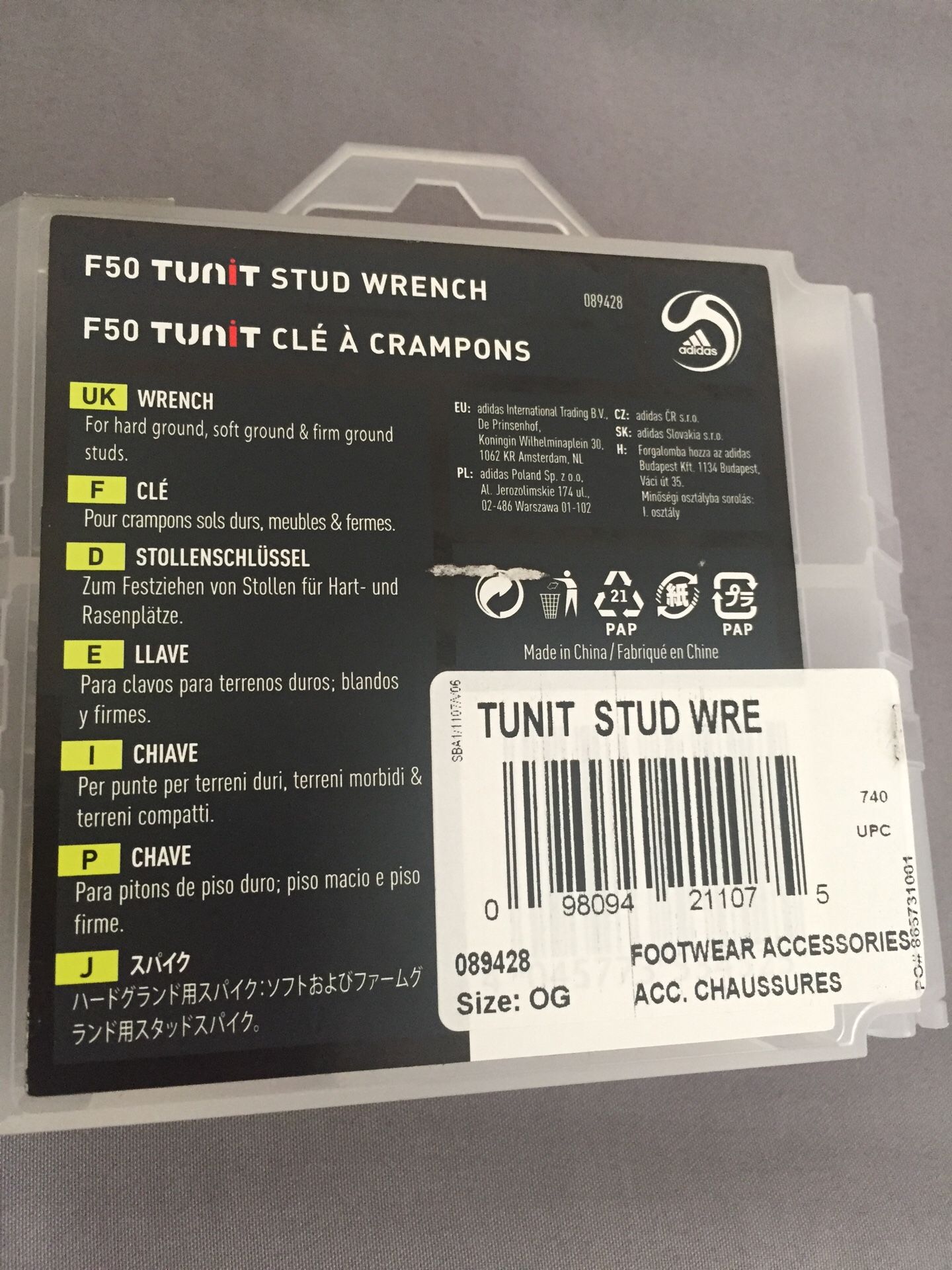 Adidas Stud Wrench