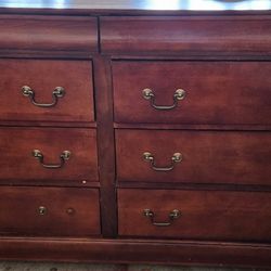 6 Drawer Dresser With Mirror