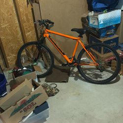 Orange Nishiki Mountain Bike