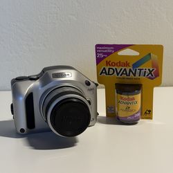 Nikon Pronea S Film Camera with 30-60mm lens and Kodak Advantix APS roll of film