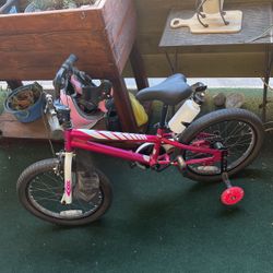Kids Bike With Shin Guards Elbow Pads And Helmet 