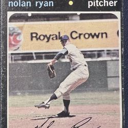 1971 Nolan Ryan Topps Baseball Card