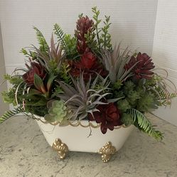 Succulent centerpiece