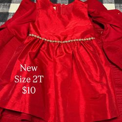 Red Baby Dress 