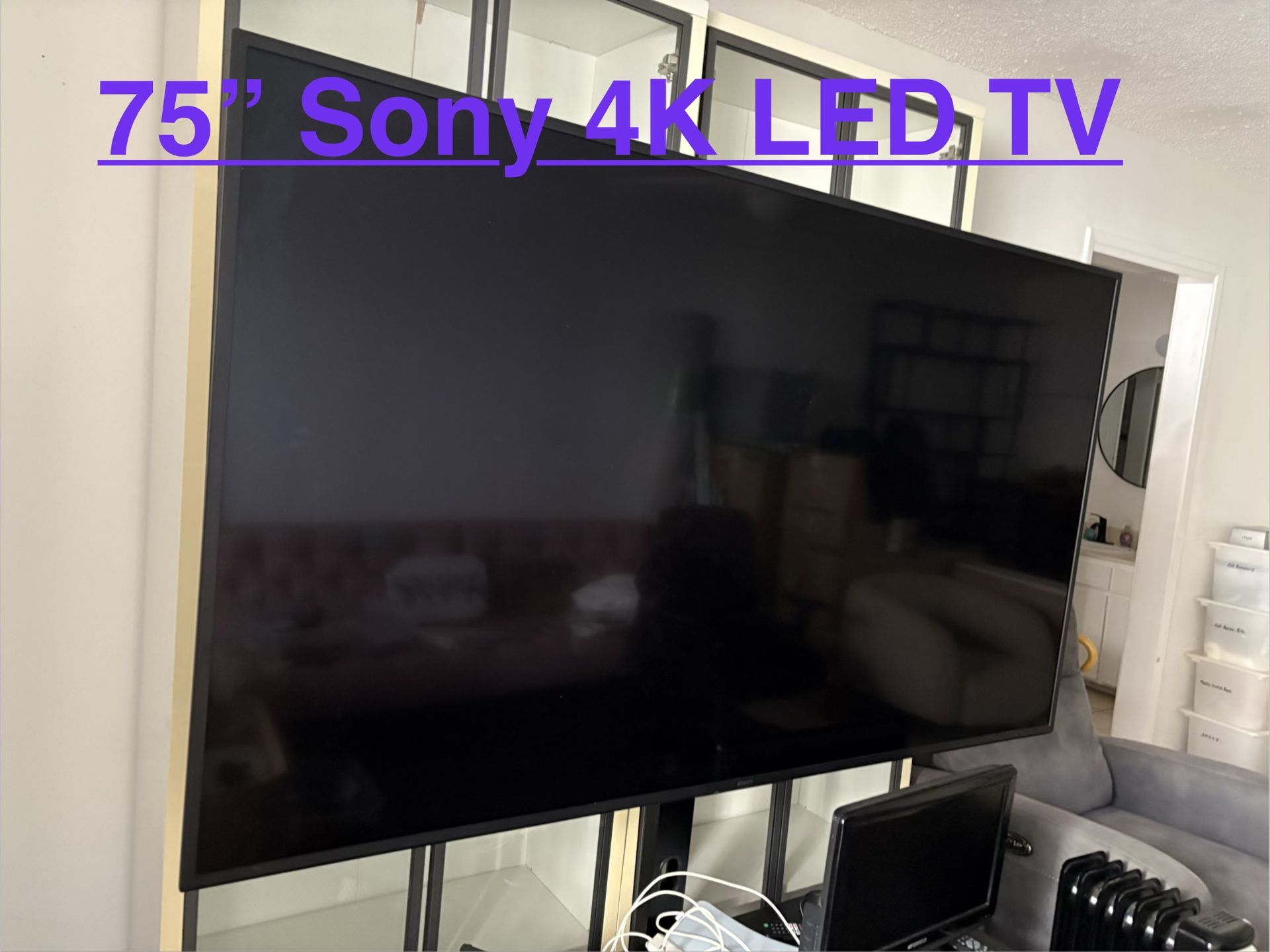 75” Sony 4K LED TV