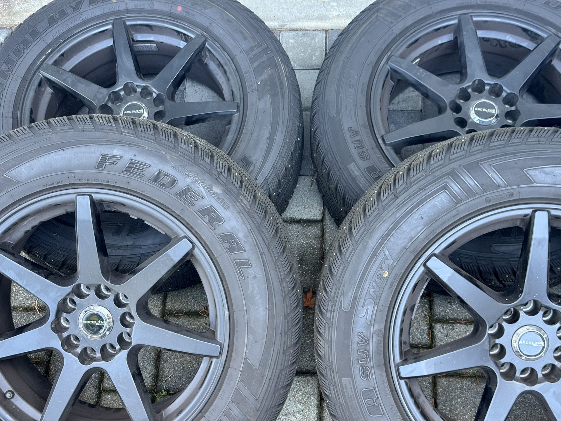 Winter Snow Tires And Wheel Set For Audi A5/SQ5