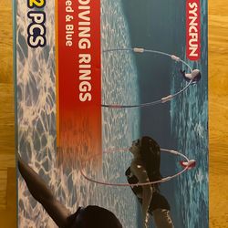 Diving Rings Red And Blue