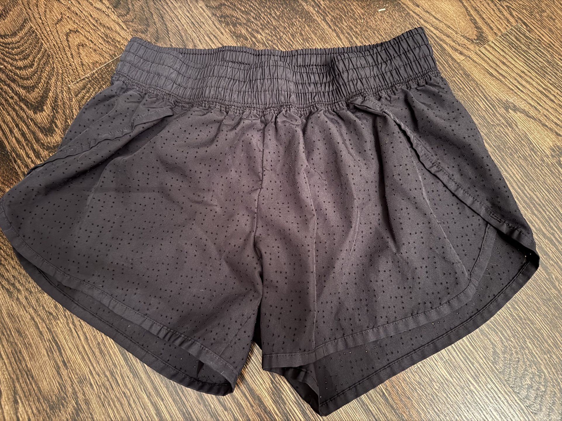 Women’s Gently Used Black Champion Athletic Shorts, XS