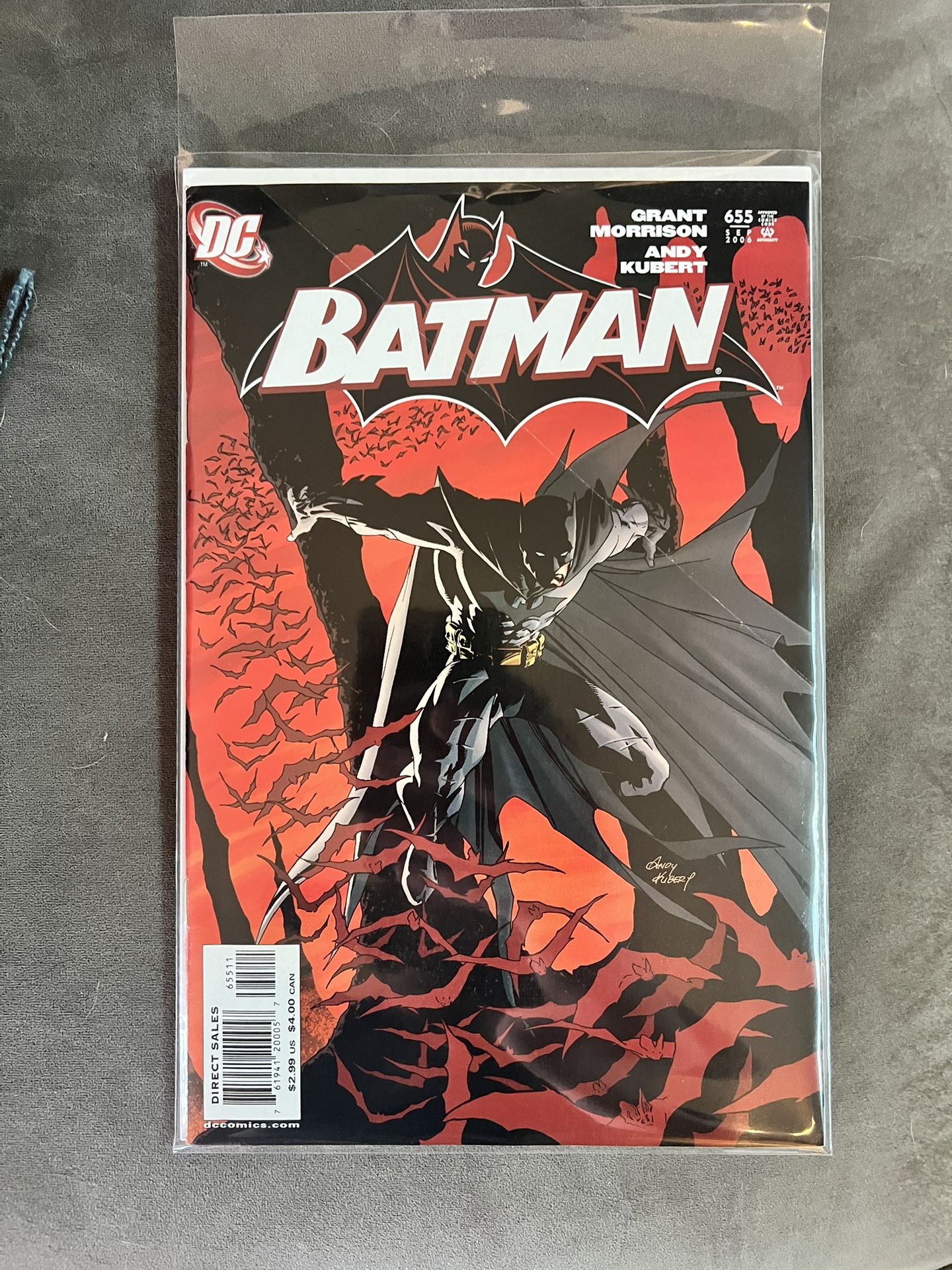 π Batman #655 (2006) β 1st Appearance of Damian Wayne β Key Issue