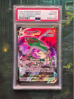 Rayquaza Vmax #TG20 PSA 10