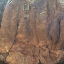 Girls Disney Princess Fur Coat Brand New