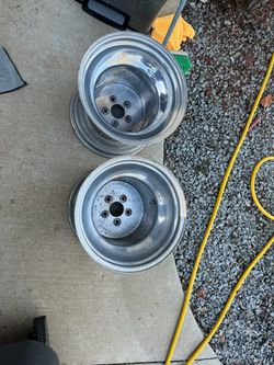 Aluminum Dune buggy Rear Rims