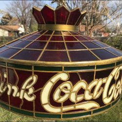 CLASSIC COCA COLA CHANDALIER ANTIQUE