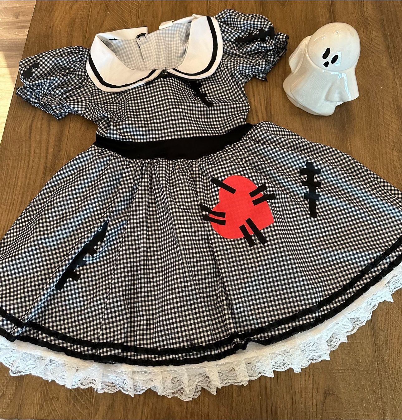 Kids Creepy Doll Costume Dress