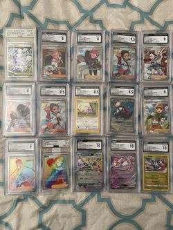 Pokemon graded slabs
