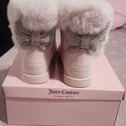 Juicy Couture Pink Boots 