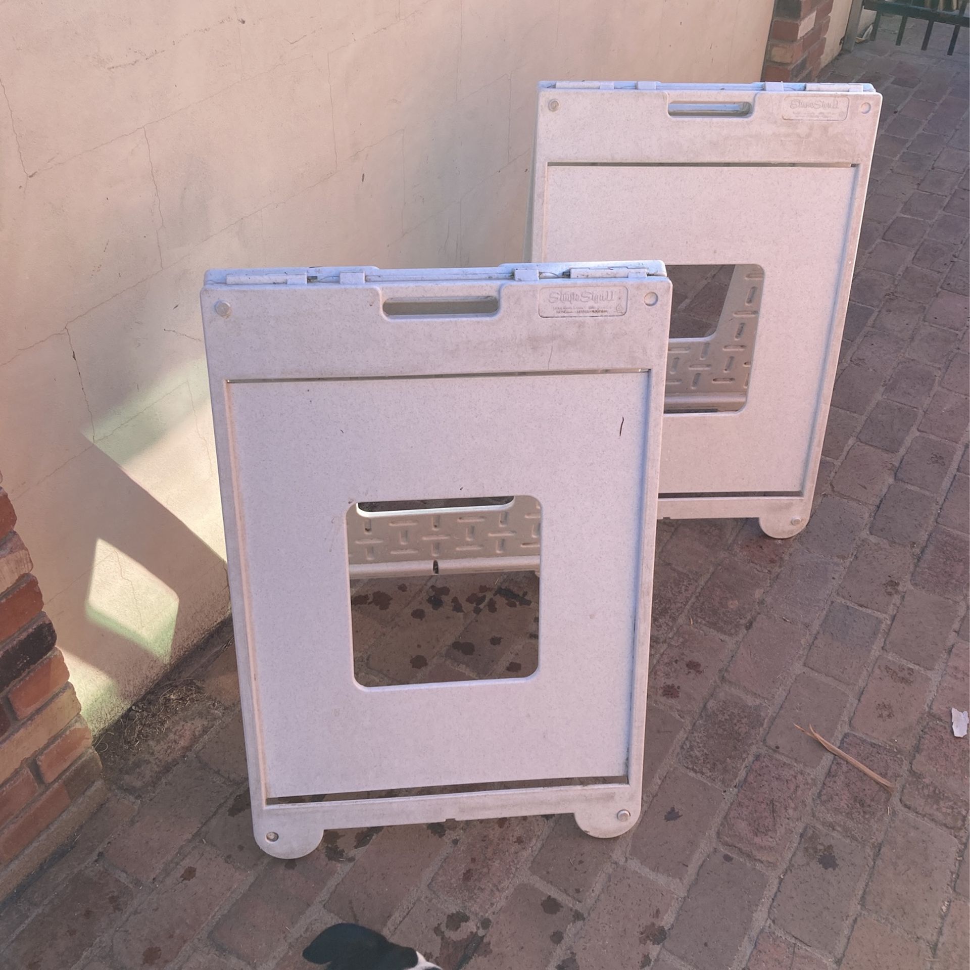 A Frame Signs X 2