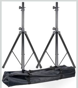 2 ACCU STAND speaker stands in a carry bag