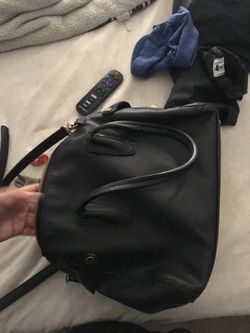 Crossbody black bag