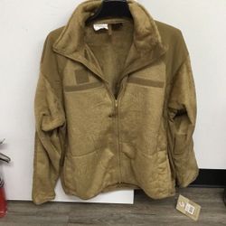Rothco Fleece Jacket Coyote Brown Large
