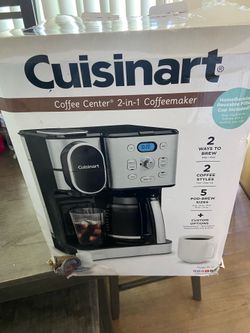Cuisinart coffee center 2 in 1 coffeemaker