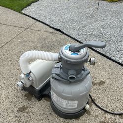 Pump And Sand Filter 