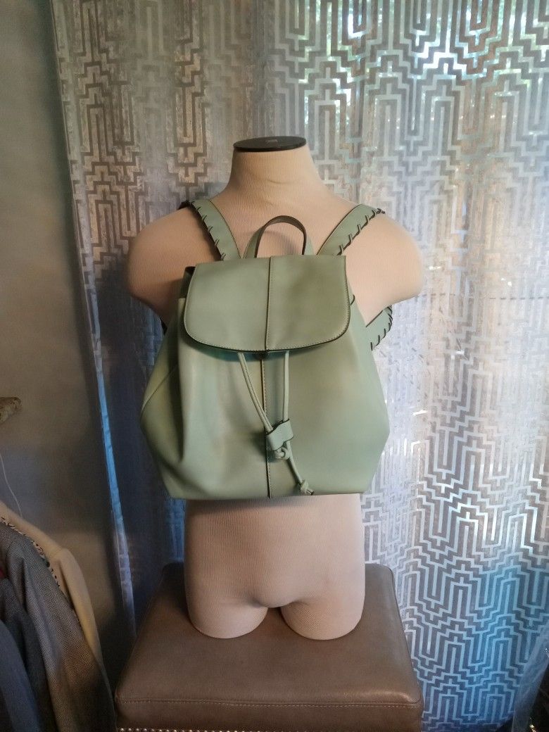 Womens LIME GREEN BACKPACK