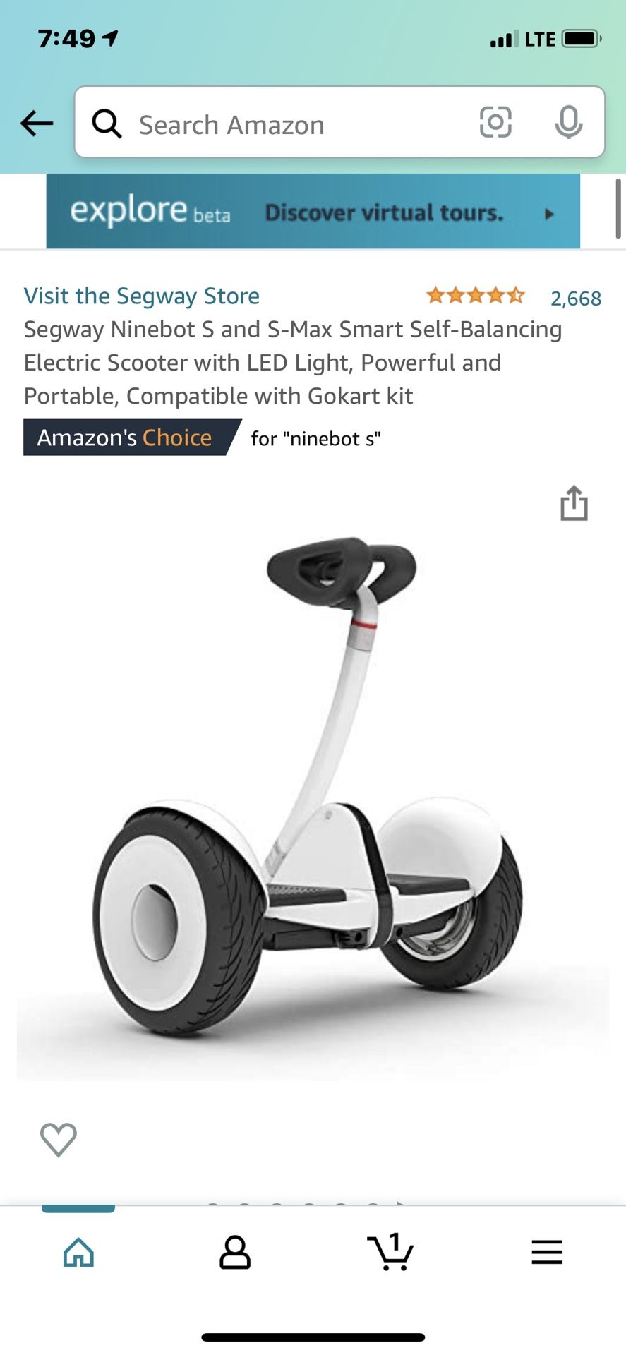Ninebot S, Segway