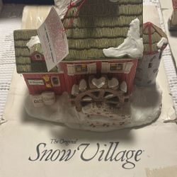 Snow Village Department 55 Cabin Lot 