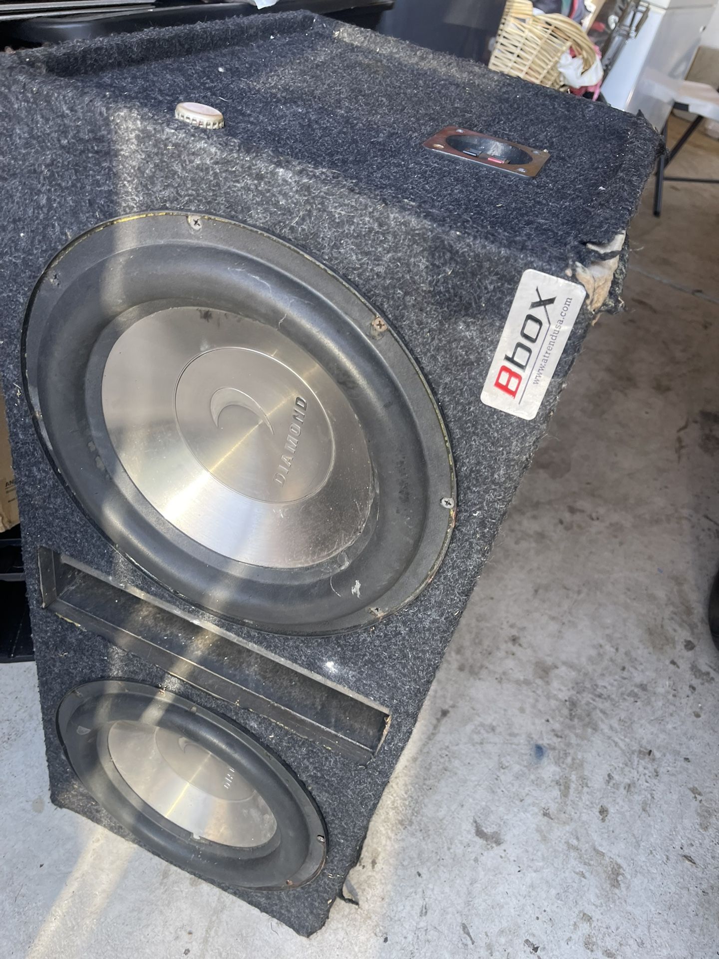 12 Inch Diamond Speakers