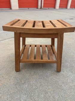 Wooden Shower Stool
