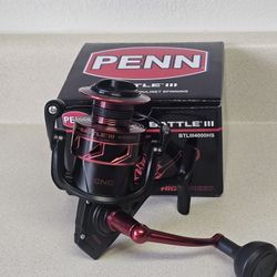 Penn Battle lll BTLlll4000HS High-Speed Spinning Reel

