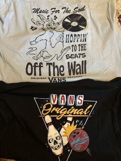 New men’s Vans shirts XXL