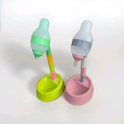 NACOCO Pet Standing Water Dispenser Cat Dog Automatically Feeding Water. Height Adjustable