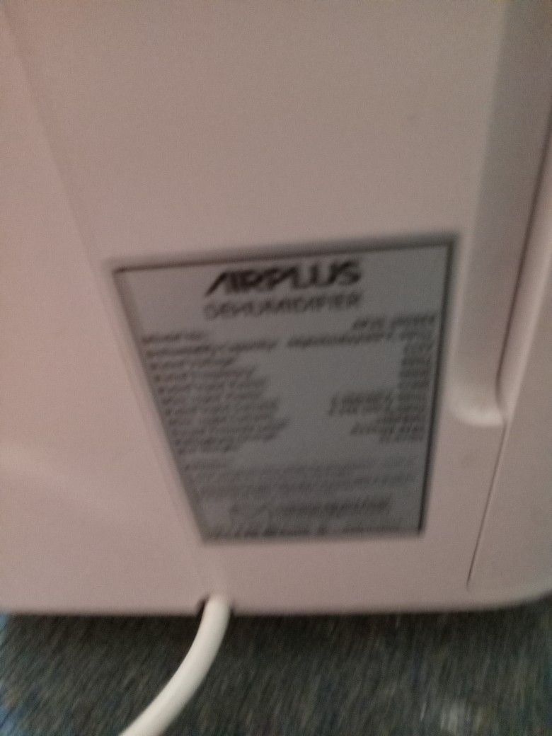 Air Plus Dehumidifier