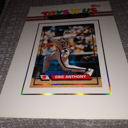 1993 Topps Master Photo Eric Anthony