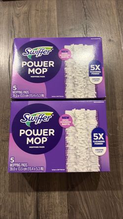 Swiffer power mop 10 mopping pads