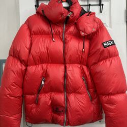 Mackage Red Kent Jacket Down Puffer Coat 